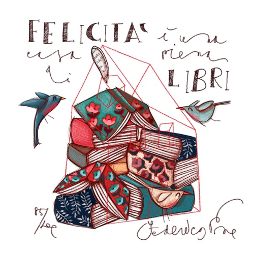 Federica Porro - Felicità è una casa piena di libri